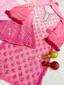 Buti Jaal ombre 4pc Mirror Set Extra Shades - Chikankari official