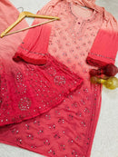 Buti Jaal ombre 4pc Mirror Set Extra Shades - Chikankari official