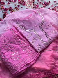 Buti Jaal ombre 4pc Mirror Set Extra Shades - Chikankari official
