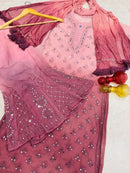 Buti Jaal ombre 4pc Mirror Set Extra Shades - Chikankari official