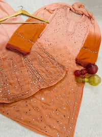 Buti Jaal ombre 4pc Mirror Set Extra Shades - Chikankari official