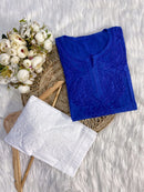 Butter Soft Dobby Cotton Short Tops - Chikankari official
