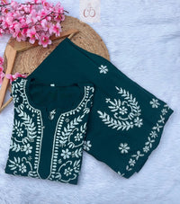 Butter soft Rayon Combo - Chikankari official