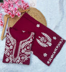 Butter soft Rayon Combo - Chikankari official