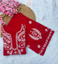 Butter soft Rayon Combo - Chikankari official