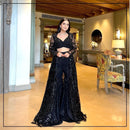 Butterfly Net Lehenga ( Unstitched upto 44) - Chikankari official