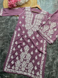 Celebs Favourite Modal chikankari combo - Chikankari official