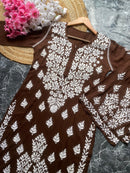 Celebs Favourite Modal chikankari combo - Chikankari official