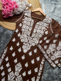 Celebs Favourite Modal chikankari combo - Chikankari official