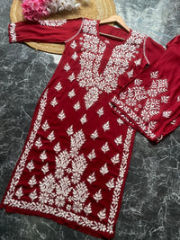 Celebs Favourite Modal chikankari combo - Chikankari official