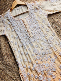 Chadi Muslin Luxurious Set - chikankariofficial