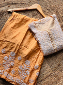Chadi Muslin Luxurious Set - Chikankari official