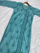 Chanderi Angrakha Style - Chikankari official