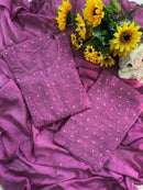 Chanderi Booti bindi with Muqaish - Chikankari official