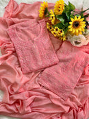 Chanderi Booti bindi with Muqaish - Chikankari official