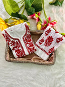 Chanderi Charm Combo - Chikankari official