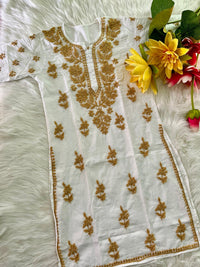 Chanderi Charm Combo - Chikankari official