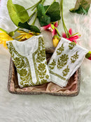 Chanderi Charm Combo - Chikankari official