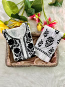 Chanderi Charm Combo - Chikankari official