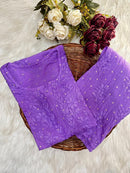 Chanderi Golden Dots Set - Chikankari official