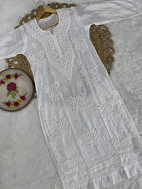 Chanderi Muqaish New concept Combo - Chikankari official