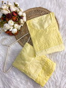 Chanderi Silk pastel Chikan combo - Chikankari official
