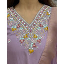 Chanderi Silk suit NEW ARRIVALS VALLEY - Chikankari official