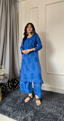 Chanderi Teeki Set ( Deepa Special) - Chikankari official