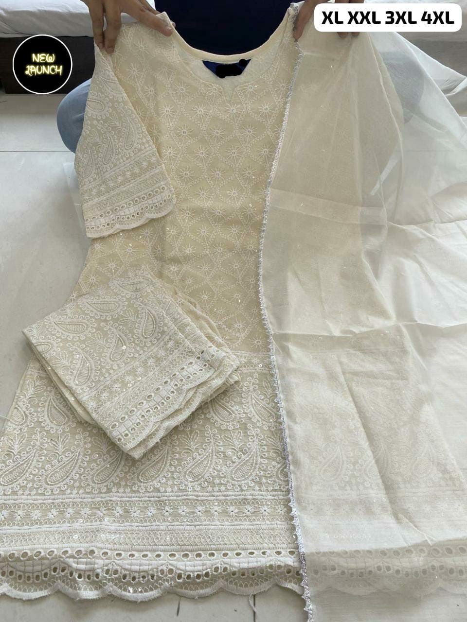 Chikankari 3pc Set - Chikankari official