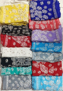 chikankari fancy Georgette saree border palli with blouse Gota patti - Chikankari official