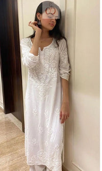 Chikankari Rayon 3pc Set - chikankariofficial