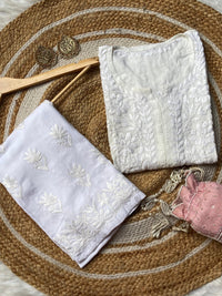 Chikankari rayon kurti - Chikankari official