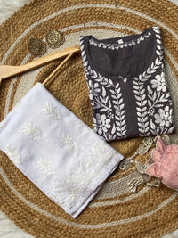 Chikankari rayon kurti - Chikankari official