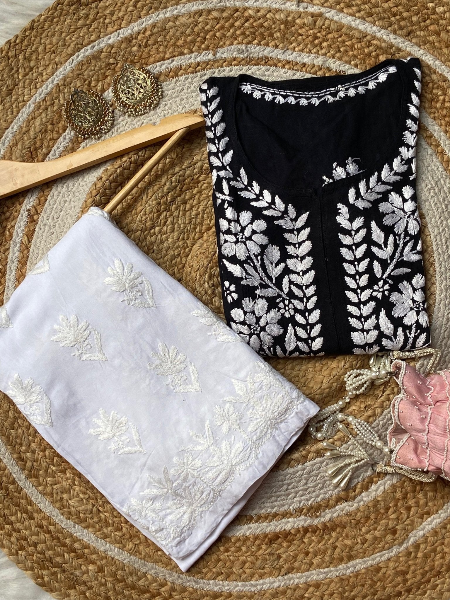 Chikankari rayon kurti - Chikankari official