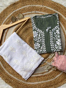 Chikankari rayon kurti - Chikankari official