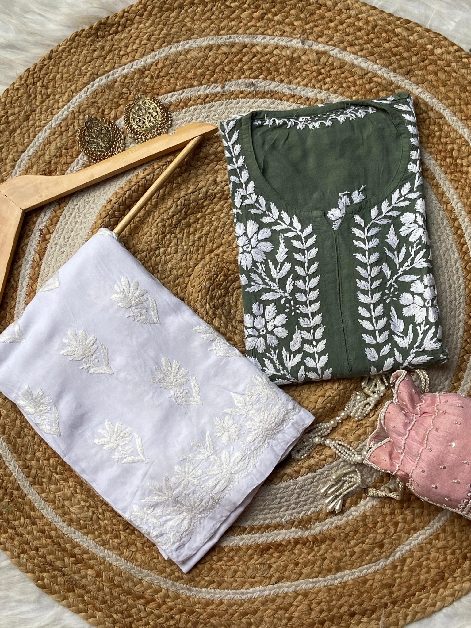 Chikankari rayon kurti - Chikankari official