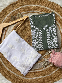 Chikankari rayon kurti - Chikankari official