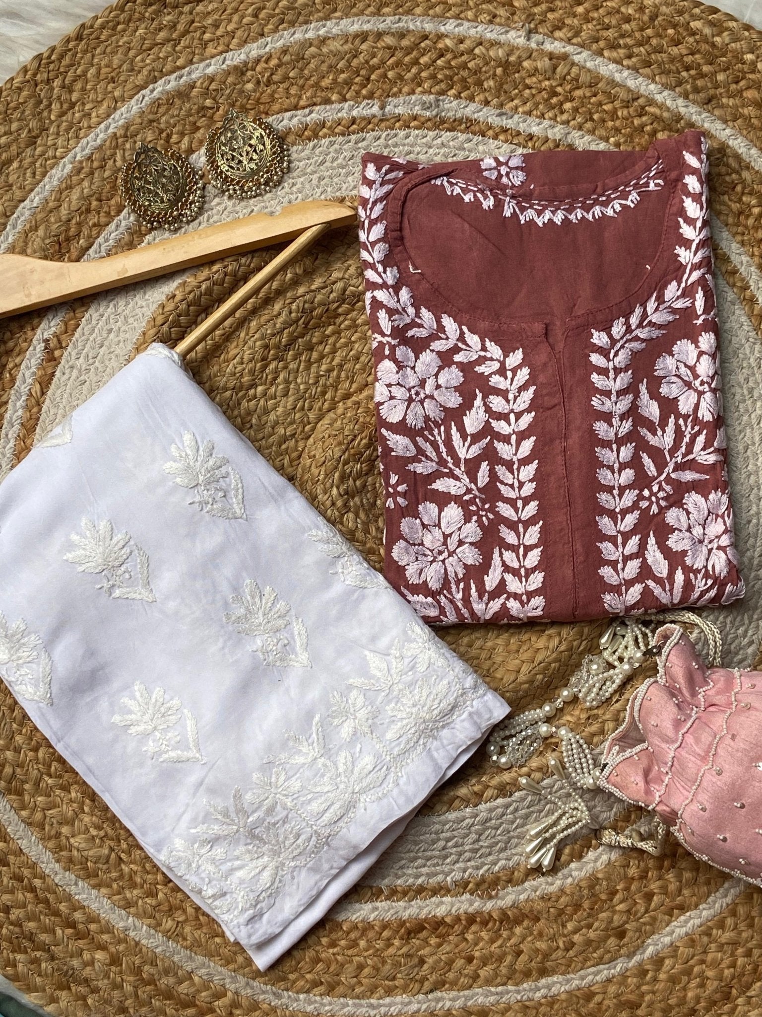 Chikankari rayon kurti - Chikankari official