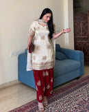 Classic Edition 3pc Party Weat Set - Chikankari official