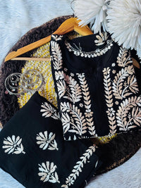 Colour thread Rayon Handwork combo - Chikankari official