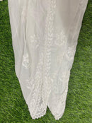 Comfort Chikan Dhoti - Chikankari official