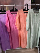 Comfortable Stylish chikankari Soft Kurtis in pastel shades - Chikankari official