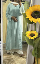 Comfortable Stylish chikankari Soft Kurtis in pastel shades - Chikankari official