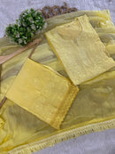 Concept In chanderi kurti with chanderi machine palazo - Chikankari official