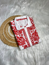 Cotton shirt Breathable Pure Work - Chikankari official