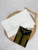 Cotton short color thread Top - Chikankari official