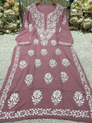 Crafted Buta Pure chikankari Modal hand work - Chikankari official