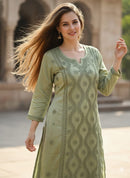 Creap Stylish Kurta - Chikankari official
