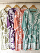 Creepe Silk Heavy work lucknowi Luxury Kurta - Chikankari official