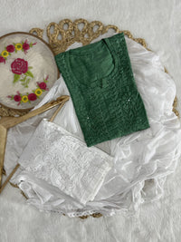 Crochet Mukaish Kurtas - Chikankari official